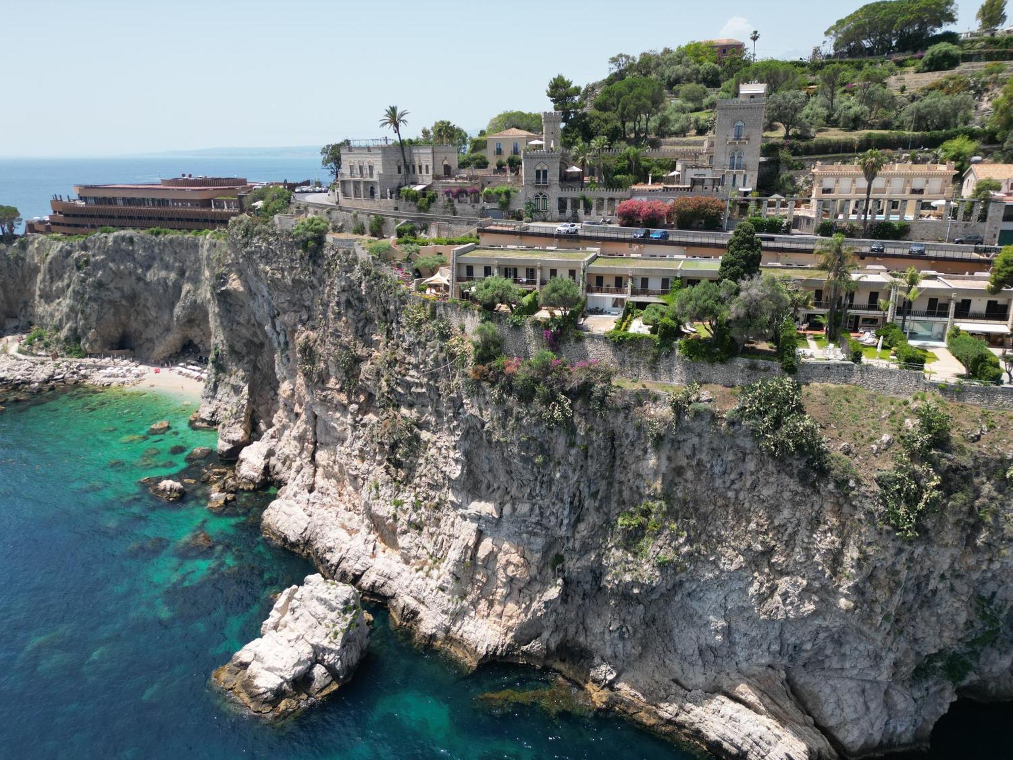 Villa Infinity Vista Mare E Relax Ταορμίνα Εξωτερικό φωτογραφία