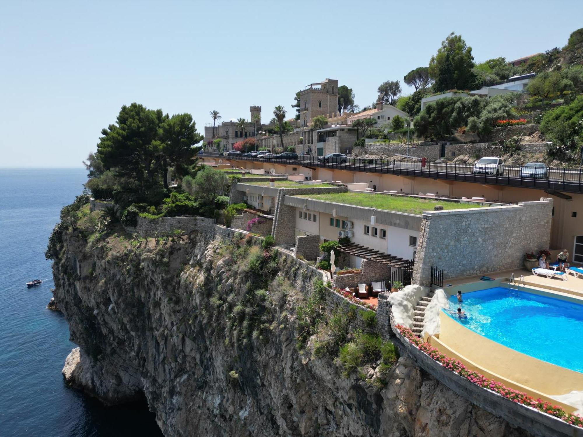 Villa Infinity Vista Mare E Relax Ταορμίνα Εξωτερικό φωτογραφία